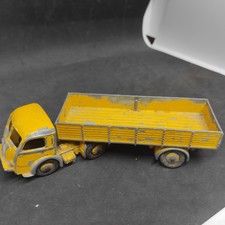 Dinky toys tracteur Panhard semi remorque jaune n°32 AB camion miniature 1/55