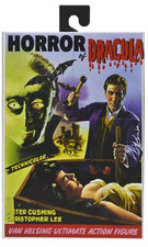 Horror Of Dracula Peter Cushing As Van Helsing action figure Hammer NECA