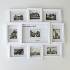 Pêle-Mêle cadre 8 mini photos anciennes STRASBOURG - Alsace - Déco intérieur