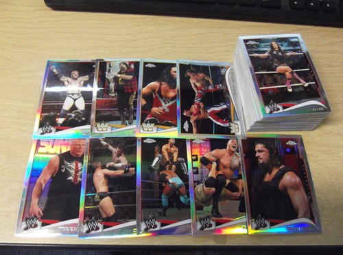 2014 topps chrome wwe - chrome,