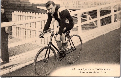 S18169 cpa cyclisme tommy - s18169,