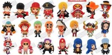Plex Ani-Chara Heroes One Piece Film Z Mini Big Head Figurine Popy Gashapon 