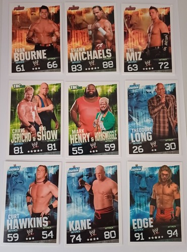 Lots cartes topps - de,
