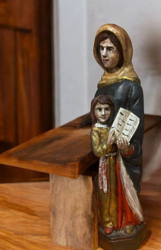 Statue religieuse bois - statue, en