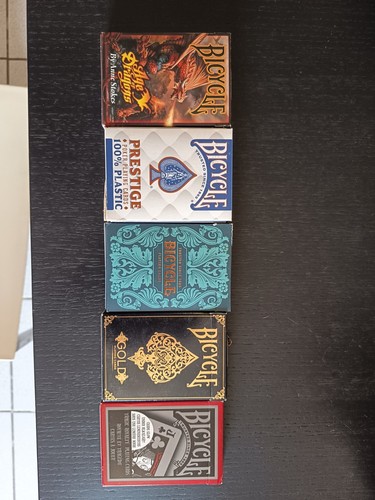 Lot bicycle paquets poker - ,