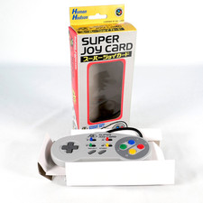 Manette Pad Controller Nintendo Super Famicom Hudson Super Joy Card HC-691 New 2