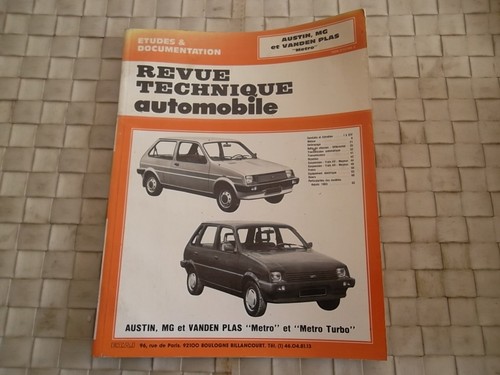 Revue technique austin - technique, mg