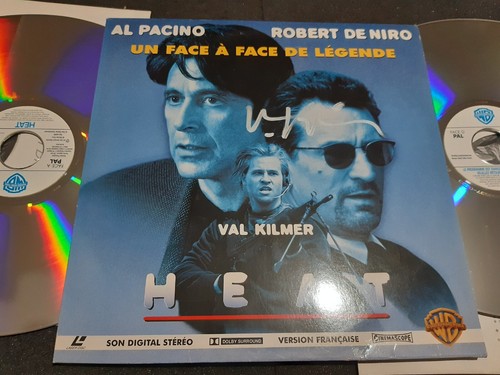 Heat autograph laserdisc - heat, movie