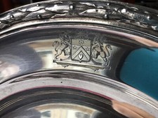 PLAT CHRISTOFLE Armoiries