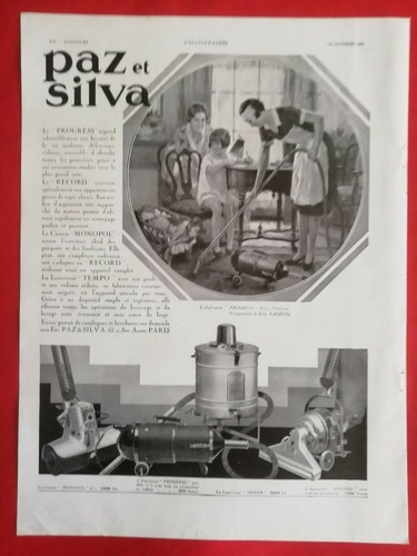 Publicité 1930 paz - publicité,