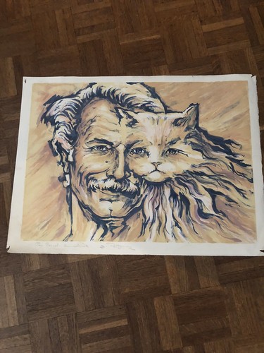 Superbe lithographie originale - superbe,