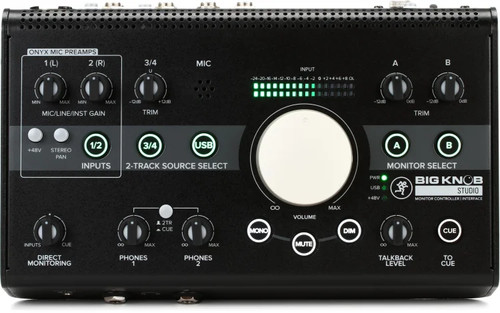 Mackie big knob studio 3x2 - big,