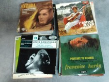 Lot De 40 Disques Vinyles Ep 45T Années 60