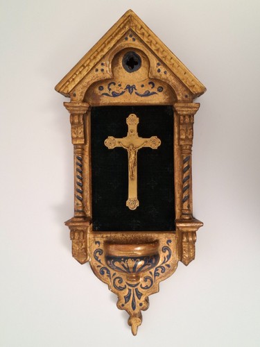 Tabernacle benitier croix - tabernacle,