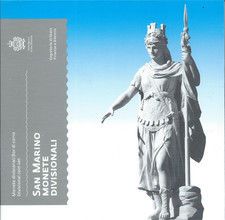 1x Coffret BU (8 pièces) série Saint-Marin 2025 (neuf)