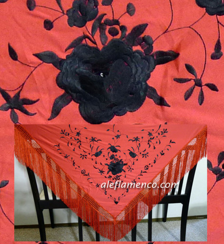 Manton shawl triangle - manton, shawl,