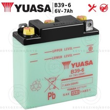 Batterie Yuasa B39-6 6V 7Ah