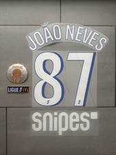 Kit flocage JOAO NEVES #87 PSG
