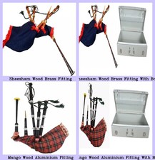 Instrument De Mashakbeen En Bois Indien Avec Fittings En Métal Pour Cornemuse