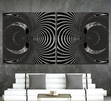 Argenté Étoile Abstrait