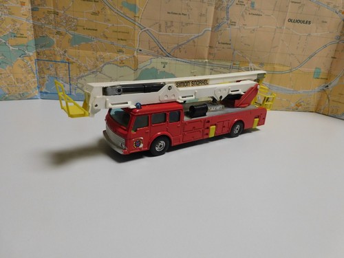 Corgi pompier dennis nacelle - pompier,