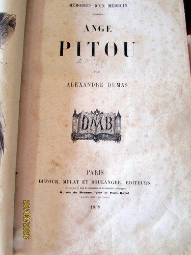 Dumas alexandre ange pitou - alexandre,