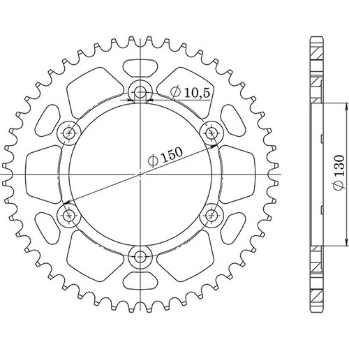 Engrenage acier p530 z38 - engrenage,