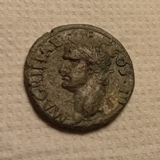 superbe as Agrippa revers Jupiter 10 gr 8 27 mm