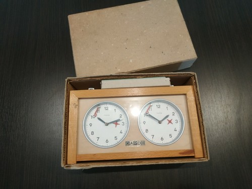Vintage rare horloge - vintage, d'Échecs