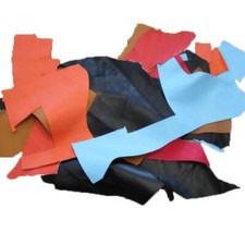 Lot de 500 g de chutes de cuir