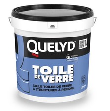 Colle toile de verre et structure à peindre 20KG 125M² QUELYD