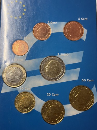 Série pièces euro belgique - euro,