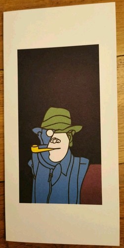 Valerio adami carton - valerio,