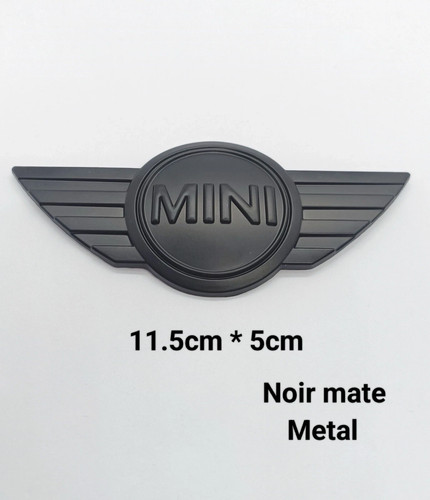 Logo mini cooper noir mat - logo,