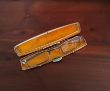 lunettes vintage dans leur étui- 1970 environ