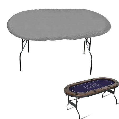 Housse table poker ovale - de,