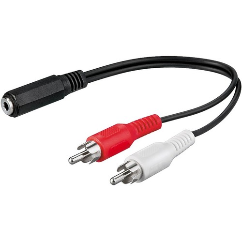 Adaptateur jack mm - adaptateur, femelle