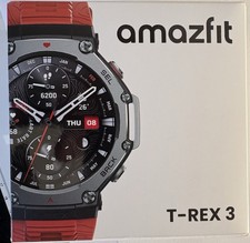 montre connectée homme AMAZIFT 3  T-REX Neuve Bracelet Silicone Orange