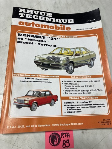 Renault r21 diesel turbo - r21,