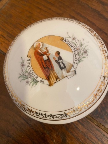 Bonbonnière porcelaine de - ,