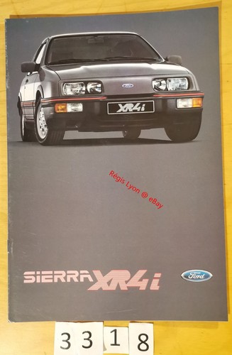 Ford sierra xr4i prospectus - sierra,