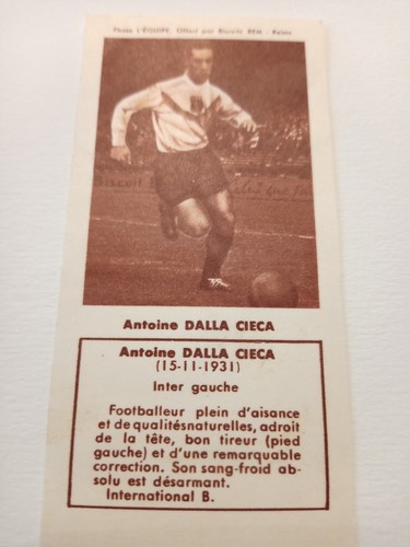 Carte image footballeur - carte,