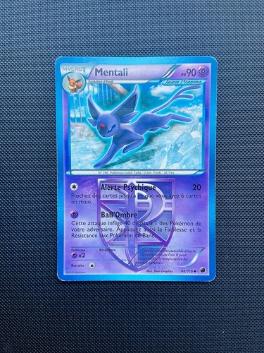 Carte pokémon mentali 116 - carte,