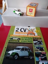 1/43 Citroën 2cv DOLLY VERT BAMBOU 1985 avec boîte et fascicule 10 hachette