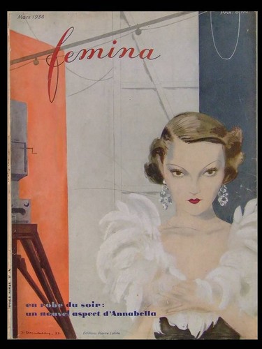 Femina 1933 revue - mode,, lanvin