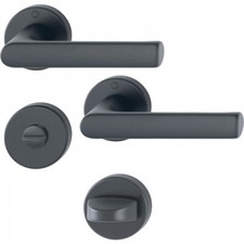 Poignées de porte sur rosaces