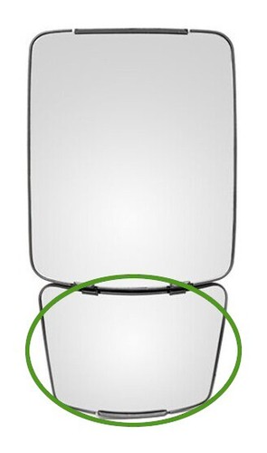 Glace rétroviseur 205x142 - de,