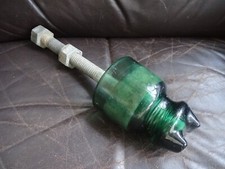ancien isolateur EDF verre