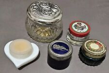 Ancienne Cosmétique Lot 5 Pots Crème Parfumée AVON 