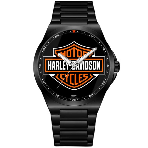 Montre noir acier fan - montre,